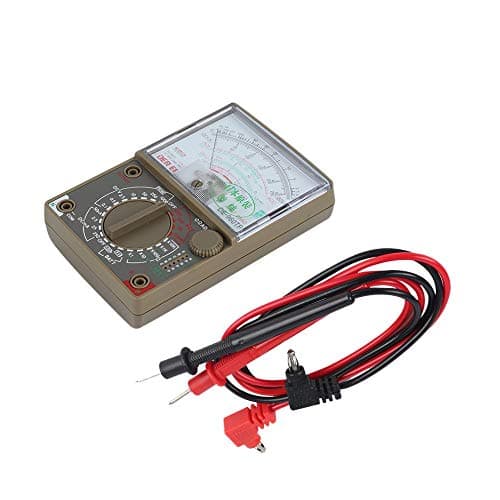 HGJVBFGH1 Analog Multimeter De-960Tr Ac Dc Volt Current Testing Electrical Multitester Black