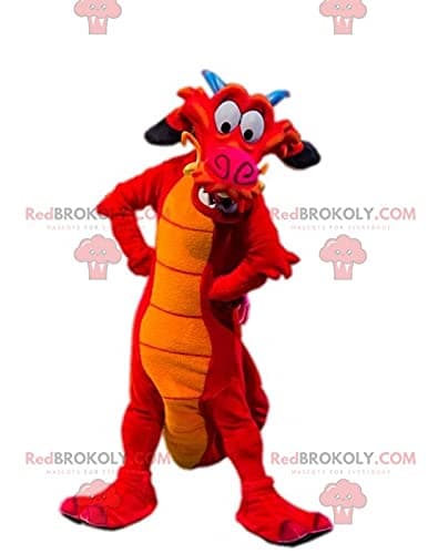 SPOTSOUNDMushu famous dragon REDBROKOLY Mascot from the cartoon Mulan