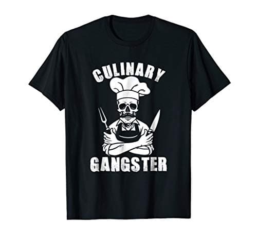 DAILYLIVECulinary Gangster Cool Cooking Guru Tee T-Shirt