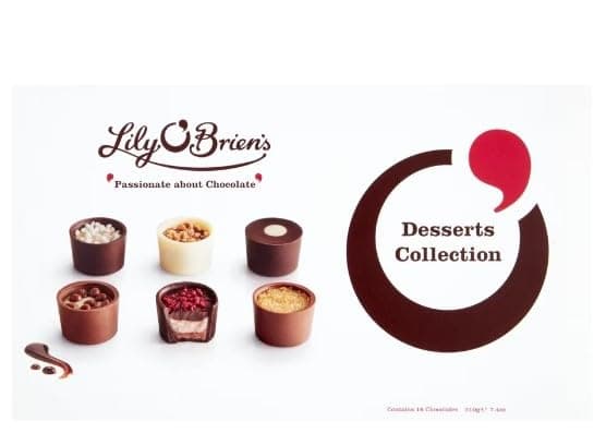 3 x Lily O'Brien's Desserts Collection 210G Delicious Special For Easter Tasty And Twisty Treat Gift Hamper, Christmas,Birthday,Easter Gift Sold By Kidzbuzz