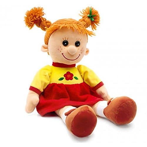 Soft Russian Speaking Doll Maya in a bright dress