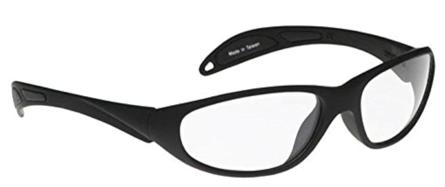 X-Ray Protective Lead Glasses, Black Maxx Wrap Safety Frame, 62x18x145mm