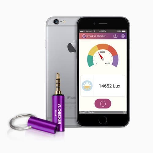 Smart VL Checker Visible Light Detector for Smartphone Android iPhone App