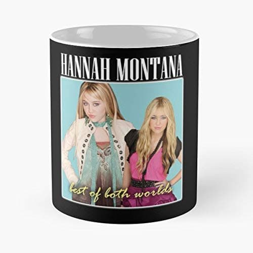 Hannah Montana Vintage 90s Miley Cyrus - Morning Coffee Mug Ceramic Novelty Holiday 11 Oz