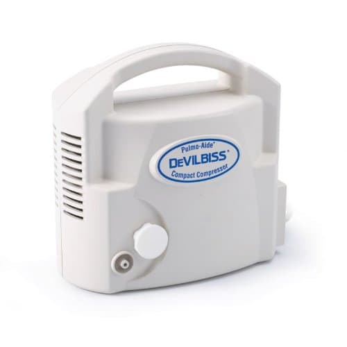 DeVilbiss none Pulmo-aide compact compressor Nebulizer (White)