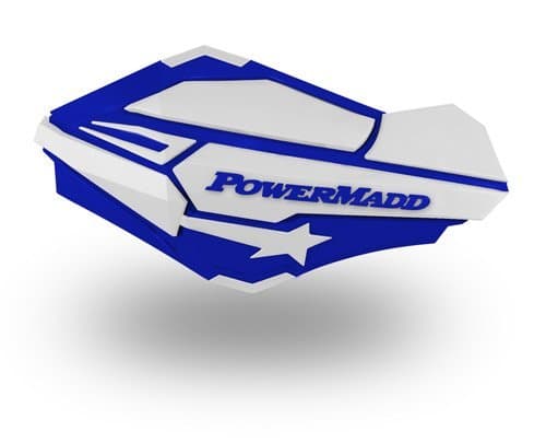 PowerMadd 34421 Blue/White Sentinel Handguard, Model: 34421, Outdoor&Repair Store