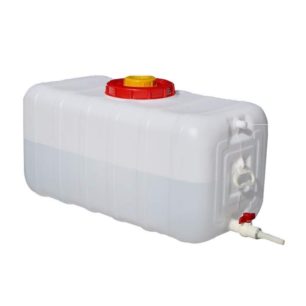 Water jerry can 100L Large Capacity Water Storage Containers Tank for Camping Rectangle Thicken Household Water Storage Bucket ﹣20°~+70° for Hiking Hunting Travel(100L/150L/200L/300L)