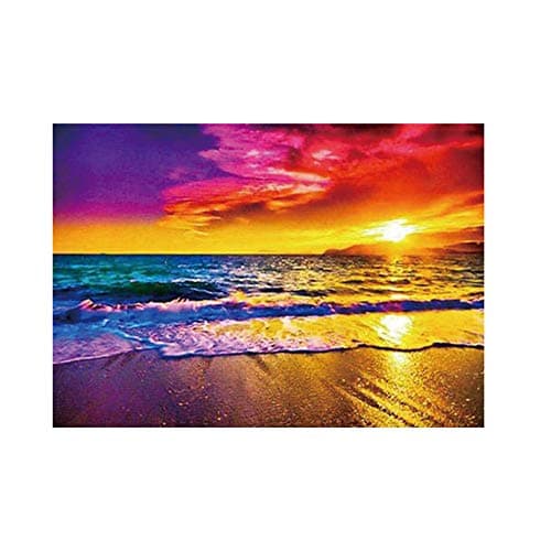 thansky Paint by Numbers Kits for Adults，Full Drill DIY 5D Diamond Painting Landscape Cross Stitch Kits Embroidery Home Decor(12)