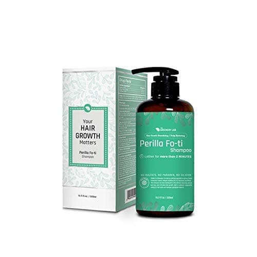 Perilla Fo-ti Natural Effective Hair Growth And Thickening Shampoo (16.9 OZ)