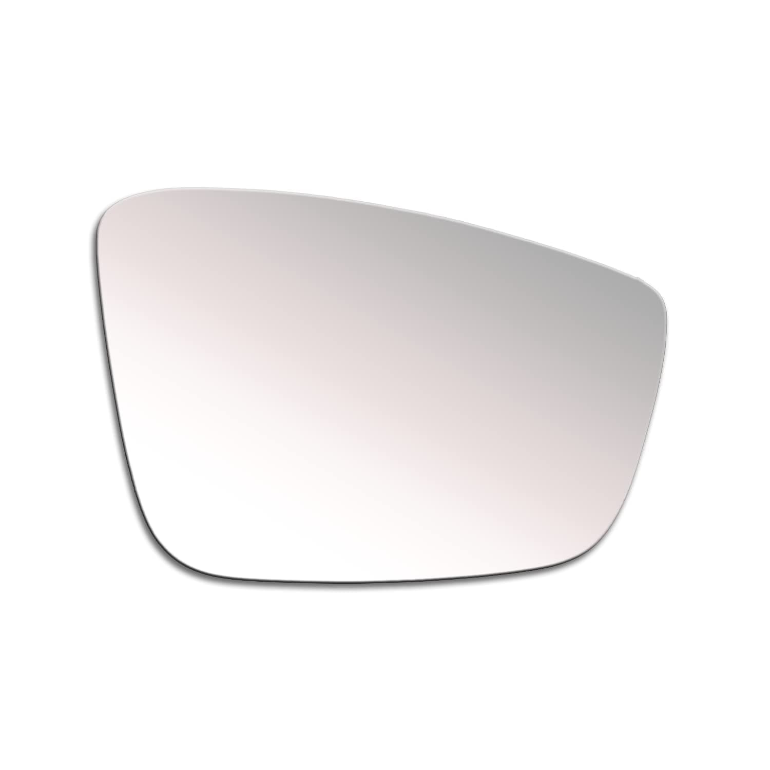 ReYee Mirror Glass fit for Volkswagen VW Beetle Jetta Passat Passenger Right Side Mirror Glass RH No Backing Plate Convex Including Adhesive