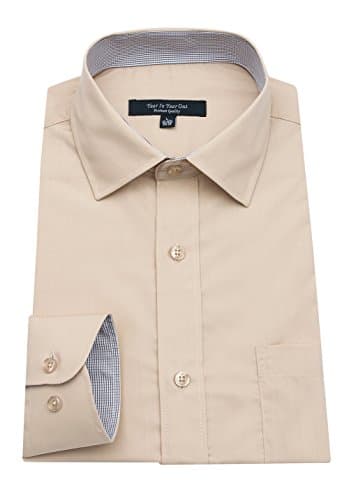 YEAR IN YEAR OUT Mens Long Sleeve Dress Shirts Slim Fit Mens Dress Shirts