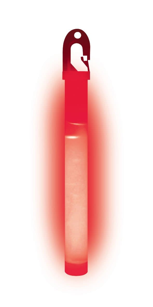 Lumica Industrial & Military Quality Safety Light Stick Red 12 Hour