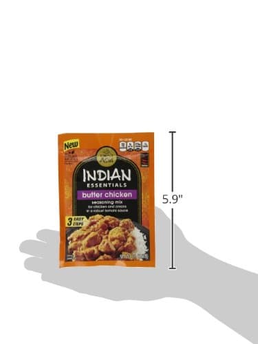 Indian Essentials Butter Chicken Seasoning Mix, 0.9 oz (Pack of 12)