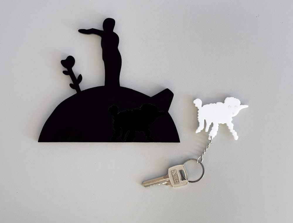 Prince - Sheep Silhouette Key Holder