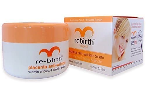 Placenta Anti-wrinkle Cream by Lanopeal Rebirth 3.3 fl.oz (Placenya Anti-Wrinkle Vitamin E)