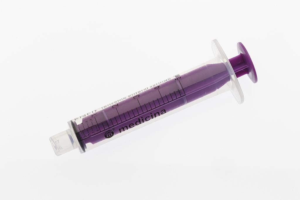 Medicina ENFit Enteral Resusable Home Syringe 5ml, Pack of 100