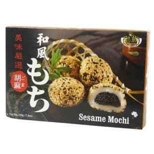 Royal Family - Sesame MOchi 7.4 Oz / 210 G (Pack of 1) by DragonMall Gourmet