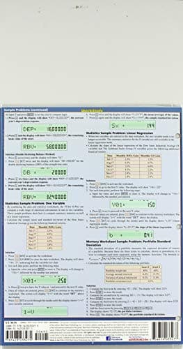 Ti Ba II Plus Calculator: A Quickstudy Laminated Reference Guide