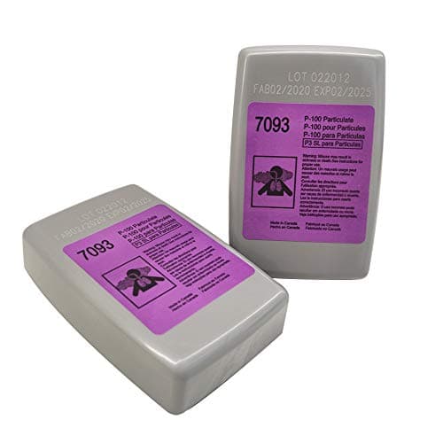 4 Pcs 2 Pairs，Particulate Filter Compatible with 7093 Use with Filter Retainer 6800 6200 7502 FF-4