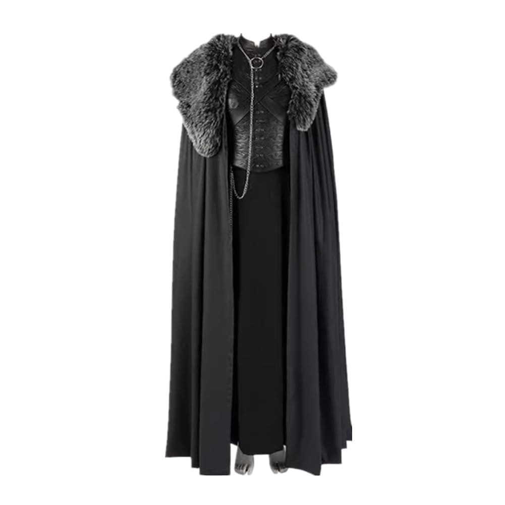 GenericSansa Stark Cosplay Costume Outfit Halloween Carnival cos Dress costume