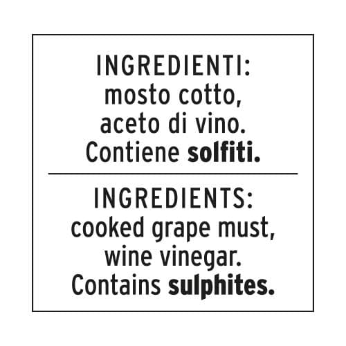 Il Tinello Yellow Label Balsamic Vinegar of Modena IGP 250ml