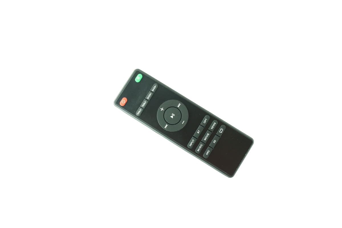Remote Control for Wohome S99 Channel Small TV Sound Bar Soundbar Audio System