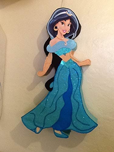 Princess jasmine pinata, jasmine aladdin birthday party, aladdin birthday party