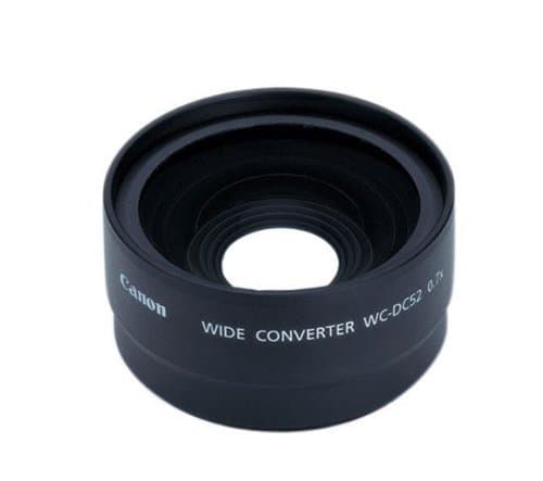 Canon WC-DC52 Wide Converter for the Canon A10, A20, A60, A40, A70, A75, A80, A85, A95, A510, A520, A540 & A570IS Cameras