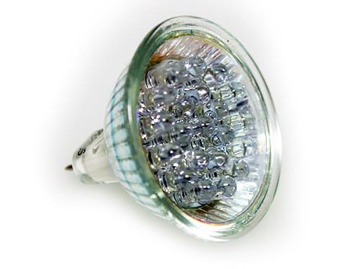 Peritus MR16 12V 1W LED Spot Light Bulb Yellow