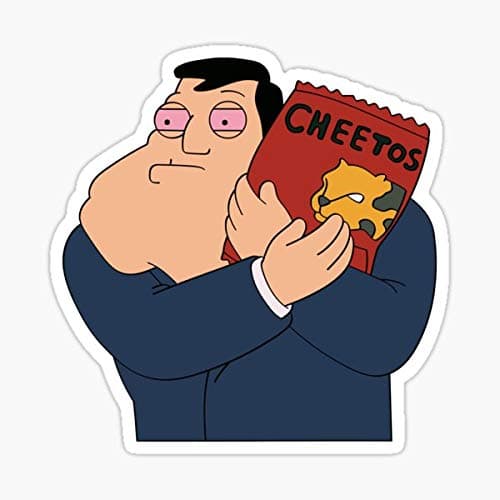 American Dad High Stan Sticker - Graphic for Auto, Wall, Laptop, Cell, Truck Windows, Cars