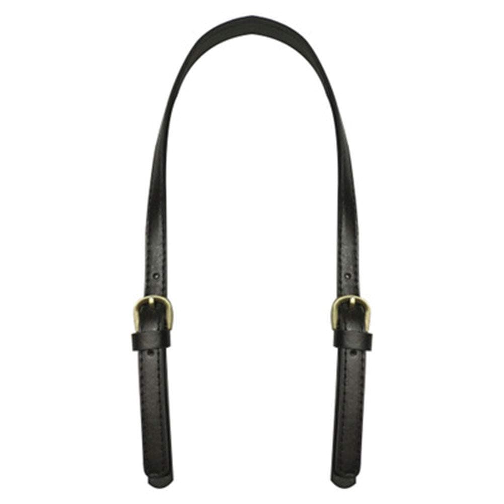 ConStore 2 PCS Leather Replacement Handles Shoulder Straps with Adjustable Buckle Purse Strap Bag Handles DIY Bag Belt Split Leather