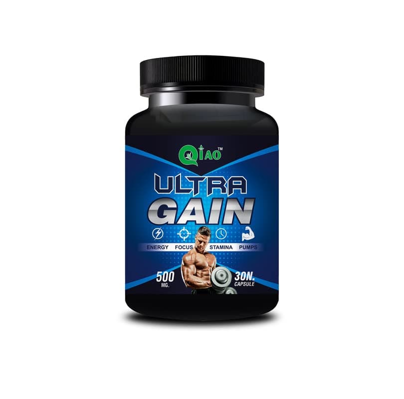 Sabates Ultra Gain Pills | Weight Gainer, Weight Gain Capsule, Fast Weight & Muscle Gain, Daily Muscle Building For Body Builders Mass Muscle Protein Supplement (30N)