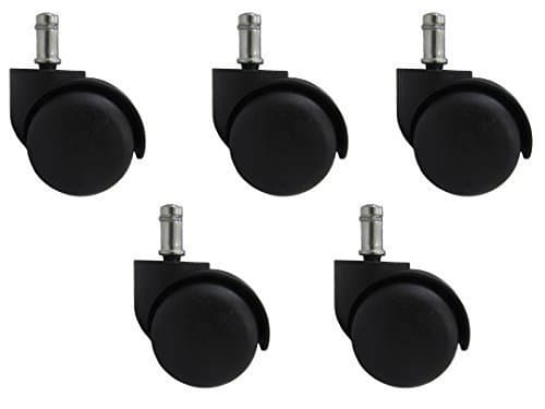 BiMi New 5 x 50mm Office Chair Swivel Castors