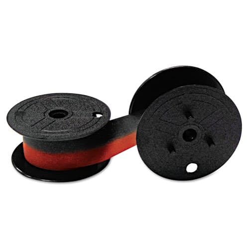 Victor® - 7010 Compatible Calculator Ribbon, Black/Red - Sold As 1 Each - For use with Aurora, Canon, Casio, Innovera, Sharp, TI and Victor calculators.