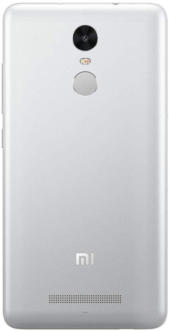 GD Back Panel Cover for Redmi MI Note 3 (Silver)