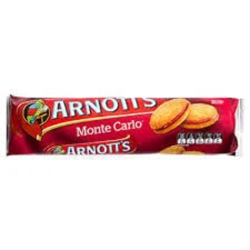 Arnott's Monte Carlo Jam & Cream Biscuits 250g by Arnott's