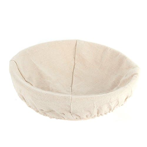 ESHOO Round Banneton Bread Proofing Basket with Liner 5/7/8/9/10 Inch