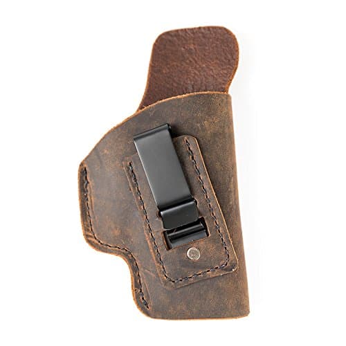 Muddy River Tactical 1911 Style Handguns with 4 inch Barrels (Non-Rail Models) - Soft Sided Leather Inside The Waistband (IWB) Concealed Carry Holster