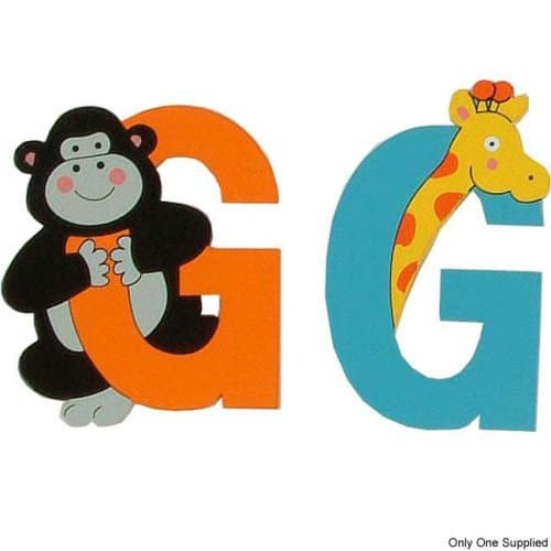 The Toy Workshop - Jungle Alphabet G