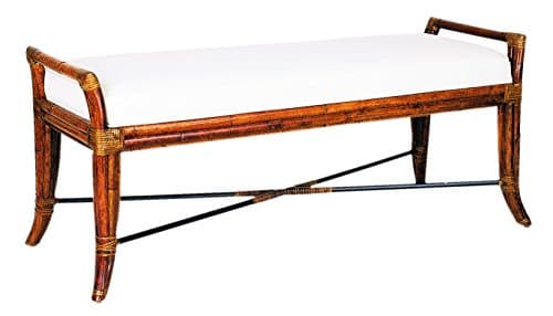 David Francis Furniture Malacca Bench, Tortoise