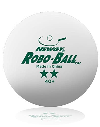 Robo-Ball Table Tennis Balls (40+ mm) White / 1 Dozen (12 Balls)