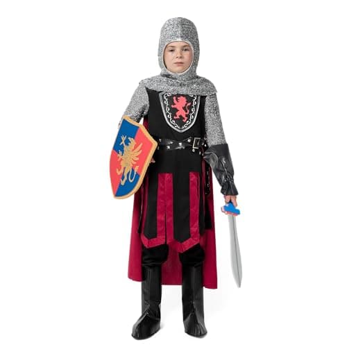 Spooktacular Creations Boys Medieval Gentleman Costumes, California Costume Girls Collection, Knight Dragon Costumes, Halloween Knight Wearing Fiestas Costumes