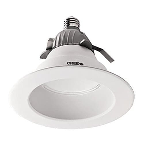 Cree Lighting CR6-800L-35K-12-E26 LED Downlight, 6" Recessed 120V E26 Base 3500K Dimmable - 800 Lumens