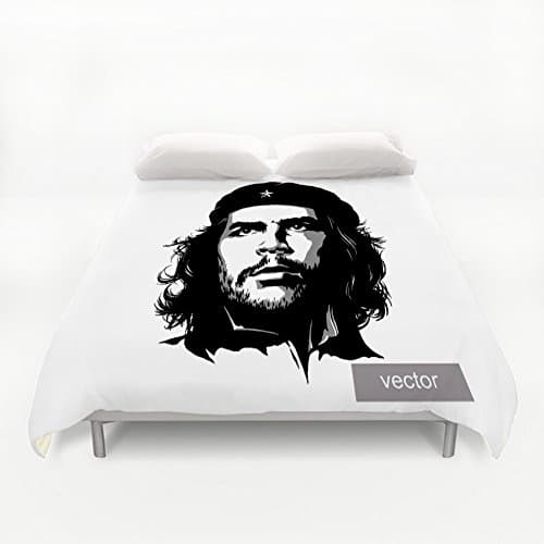 NLBH Designs Illustration of Comandante Che Guevara duvet cover 4 sets (QUEEN 88"88")