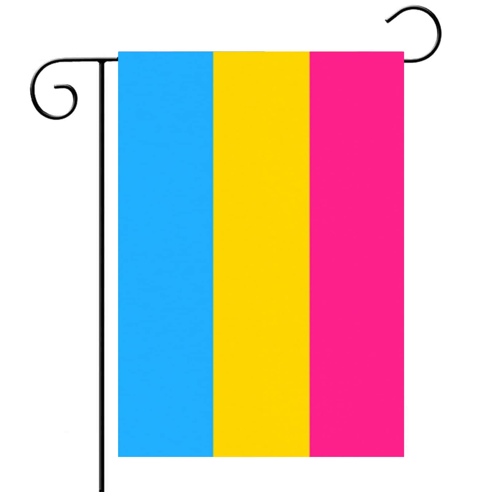 Hostey New Intersex Progress Gay Pride Garden Flag 12x18 Double Sided