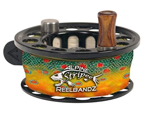Alpine Innovations Stripee ReelBandz 3 Pack | Prevent Line Tangles | Regular Fits 7/8″ Wide & 2.25″ Dia – 3.50 Dia. | Large Fits 1.25″ Wide & 3.0″Dia – 4.25″ Dia.