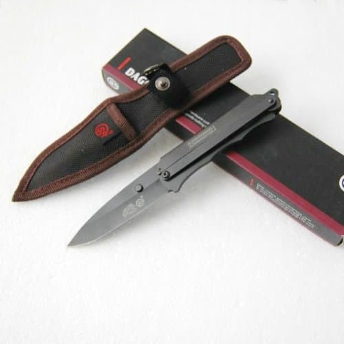 Survivor Outdoor Camping Pocket tool Tactical Unique Style Black Fixed Blade Survival Knife