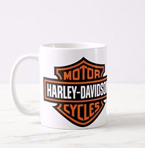 Genuine_MugsHarley Davidson Motor Cycle Logo Mug Coffee Cup Birthday Present Novelty Gift