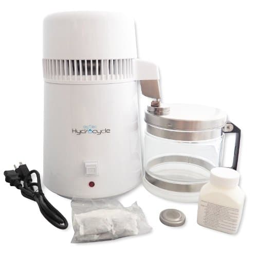 Hydrocycle Water Distiller 1 Gallon Glass Collection