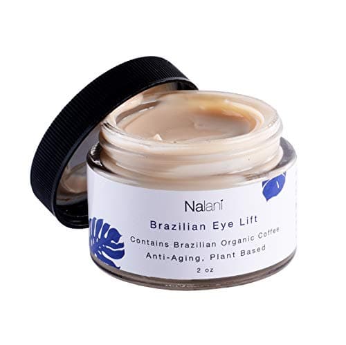 Nalani Brazilian Eye Lift Cream, Chemical Free, Organic, Eliminate Wrinkles Day & Night | For all Skin Types | Smooths and Hydrates Under- Eye (1.7oz)